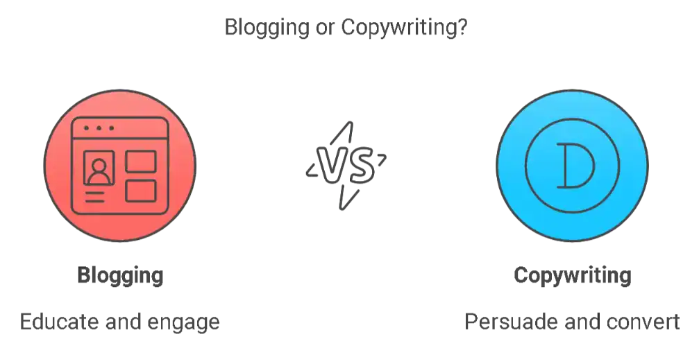 Understanding the Shift: Blogging vs. Copywriting